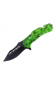 8.5" Folding Rescue Knife With Glass Breaker & Belt Cutter SKU  T27103-1