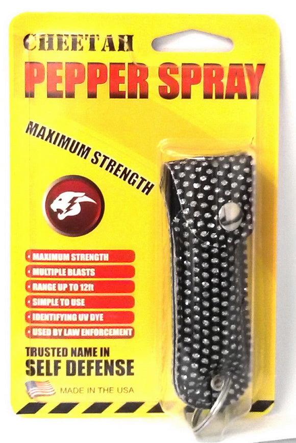 CHEETAH MAXIMUM STERENGTH PEPPER SPRAY SKU T3131BB