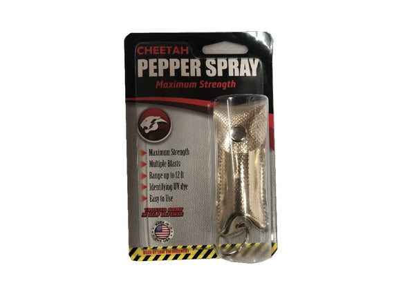 CHEETAH MAXIMUM STRENGTH PEPPER SPRAY SKU T3131GS