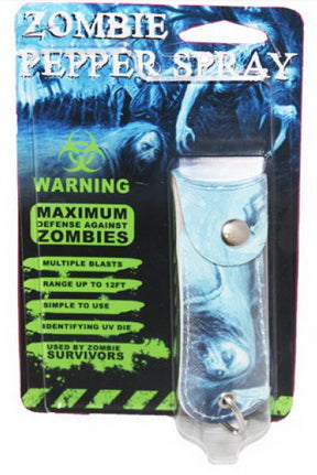 ZOMBIE MAXIMUM DEFENSE PEPPER SPRAY SKU T3131ZMB