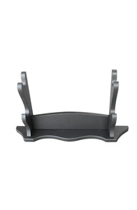 2 Sword Wall & Table Stand Matte Black Finish SKU T532502WS