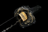 Ryujin Samurai Sword w/ Dragon Tsuba & Graphic SKU T64038