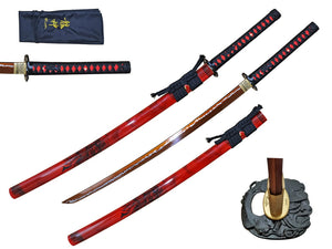 Ryujin Katana Sword w/Samurai Graphic SKU T64213