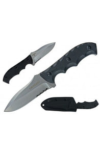 Hydra Defcon 8.75" D2 stonewash serrated