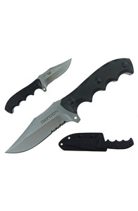 Hydra Defcon 9" D2 stonewash serrated