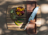 Shun Premier Santoku Knife 7" Pakkawood SKU TDM0702