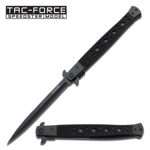 Tac-Force Spring Assisted Milano Style Knife SKU TF-547BK