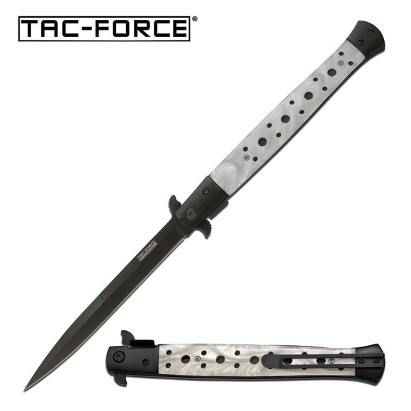 Tac-Force Spring Assisted Milano Style Knife SKU TF-547PB