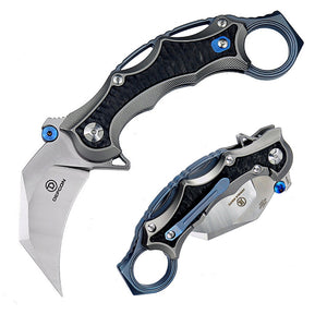 DEFCON Jungle Knife RAPTOR Series Folding Karambit SKU TF5221