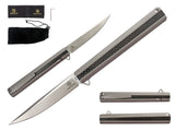Defcon Jungle Series Titanium Handle M390 Folding Knife SKU TF9389