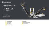 Leatherman Skeletool CX Pocket-Size Multi-Tool SKU 830849