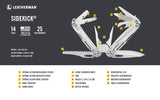 Leatherman Sidekick Pocket-Size Multi-Tool w/Pouch SKU 831429