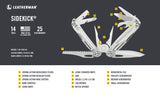 Leatherman Sidekick Pocket-Size Multi-Tool, Nylon Pouch SKU 831429