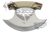 SZCO 5.5" STAG ULU KNIFE SKU: DH-8026SG