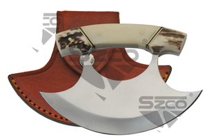 SZCO 5.5" STAG ULU KNIFE SKU: DH-8026SG