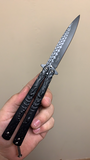 Black Scorpion Butterfly Knife SKU ABK676BK