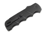 Boker Plus Kalashnikov Bowie D/A OTF Automatic Knife Black Stonewash D2 SS Blade/Black Alum. Handle SKU 06EX350