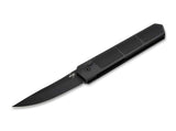 Boker Plus Kwaiken Grip Automatic Knife Black Aluminum SKU 01BO474