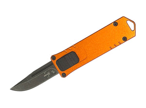 Boker Plus USB OTF Automatic Knife Orange Aluminum SKU 06EX275