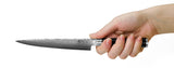 Shun Classic 6" Utility Kitchen Knife Black Pakkawood DM0701