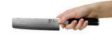 Shun Classic 6.5" Nakiri Kitchen Knife Black Pakkawood SKU DM0728