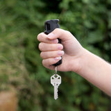Sabre Gel Flip Top Pepper Spray Keyring Pink/Black SKU SA15308/SA15309