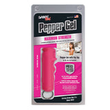 Sabre Gel Flip Top Pepper Spray Keyring Pink/Black SKU SA15308/SA15309
