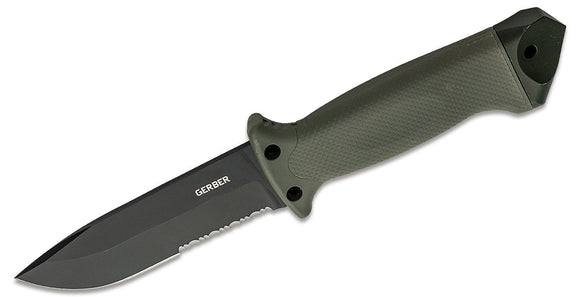 Gerber LMF II Infantry (Olive) Combat Fixed Blade W/Sheath SKU 22-01626