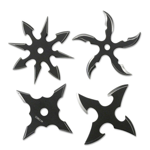 Perfect Point Throwing Stars Set of 4 SKU RC-107-4B