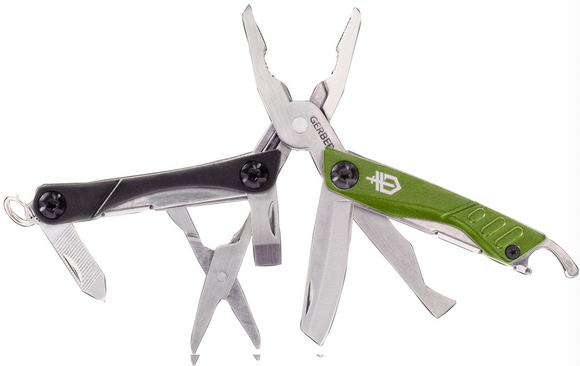 Gerber Dime Multi-Tool 3 Colors Black, Red, Green