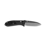 Benchmade Mini Presidio II Axis Lock Knife CPM-S30V Stainless Steel Blade/Black Polymer Handle SKU 575-1