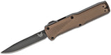 Benchmade Phaeton Plain Drop Point Automatic OTF SKU 4600DLC-1