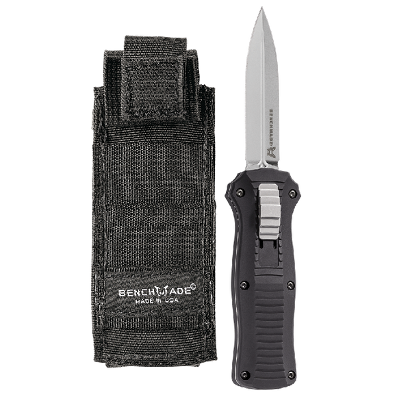 BENCHMADE Mini Infidel D2 Plain Double Edge Dagger Auto OTF SKU 3350