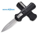 BENCHMADE Mini Infidel D2 Plain Double Edge Dagger Auto OTF SKU 3350