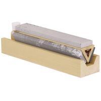 AccuSharp 23 Tri Hone 10 in Sharpening Stone with Wooden Rotating Block SKU AC23