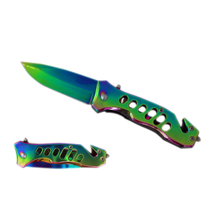 Falcon Rainbow Folding Knife SKU KS1471RW