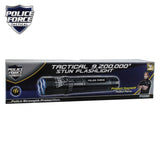 Police Force 9,200,000 Black Tactical Stun Flashlight SKU: PF9200BK