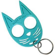 Streetwise My Kitty Self-Defense Keychain Light Blue SKU: SWMKKCLB