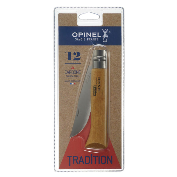 Opinel No. 12 Carbon Folding Knife SKU 001256