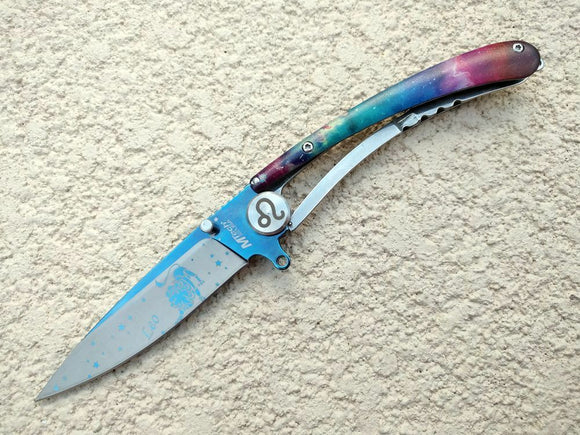 MTECH USA MANUAL FOLDING KNIFE leo zodiac