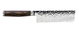 Shun Premier Nakiri Knife 5.5" VG-MAX Damascus Steel/Pakkawood Handle SKU TDM0742