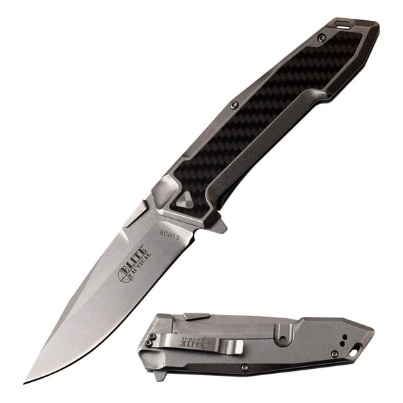 Elite Tactical Folding Knife SKU ET-1018SW